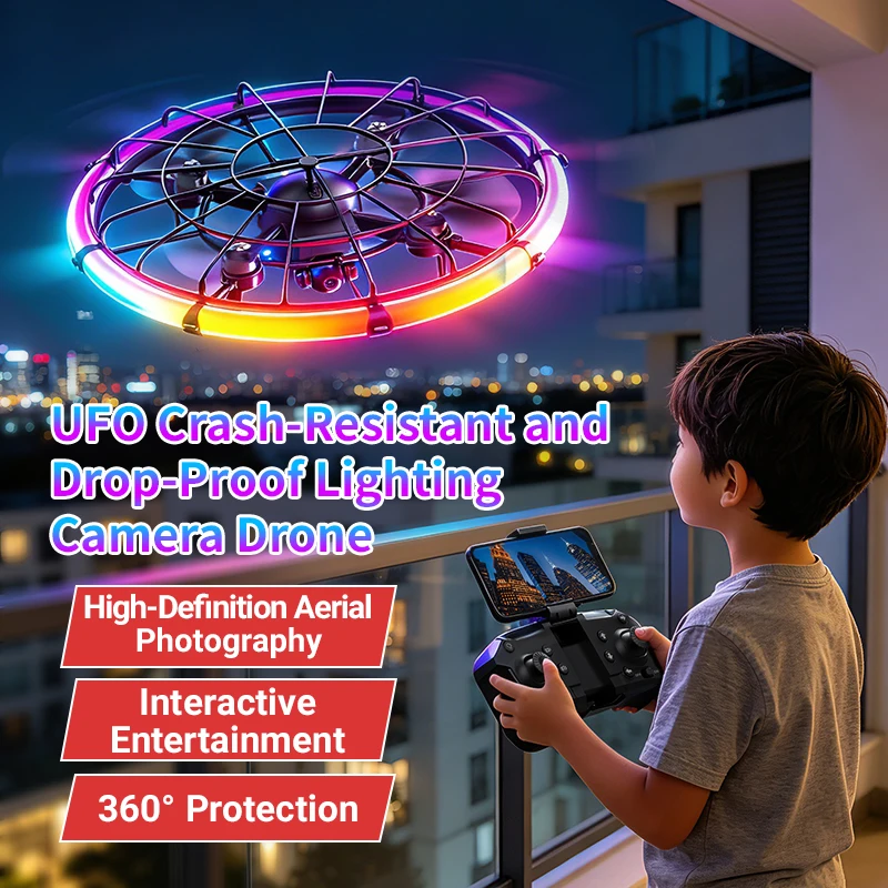 Drone Kit With Camera - طائرة JJRC H145 UFO RC بدون