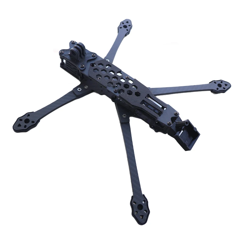 HSKRC AK DC 7 بوصة ألياف الكرب - مراجعة Drone Kit Long Range وسعره
