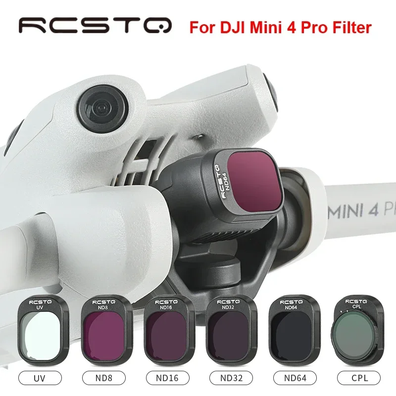 RCSTQ ل DJI Mini 4 Pro ND تصفي - مراجعة Drone Kit With Camera وسعره